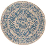 Safavieh Linden 100 137 Rug, LND137 - Blue / Creme