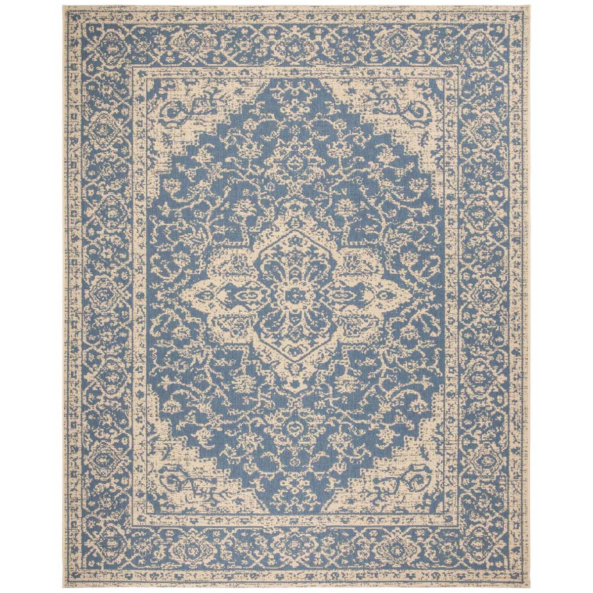 Safavieh Linden 100 137 Rug, LND137 - Blue / Creme