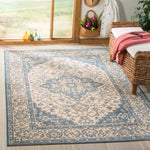 Safavieh Linden 100 137 Rug, LND137 - Cream / Blue