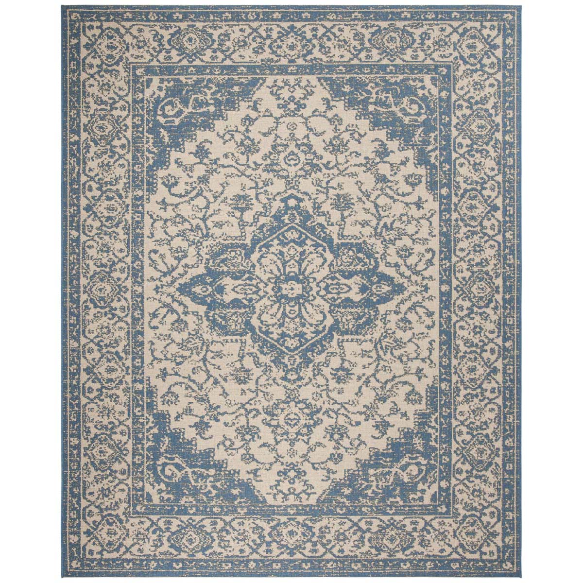 Safavieh Linden 100 137 Rug, LND137 - Cream / Blue