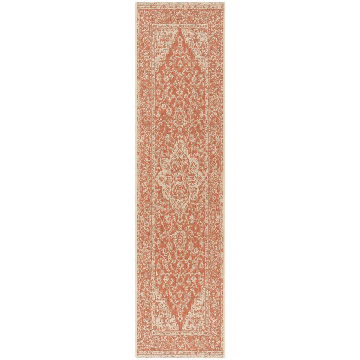 Safavieh Linden 100 137 Rug, LND137 - Rust / Creme