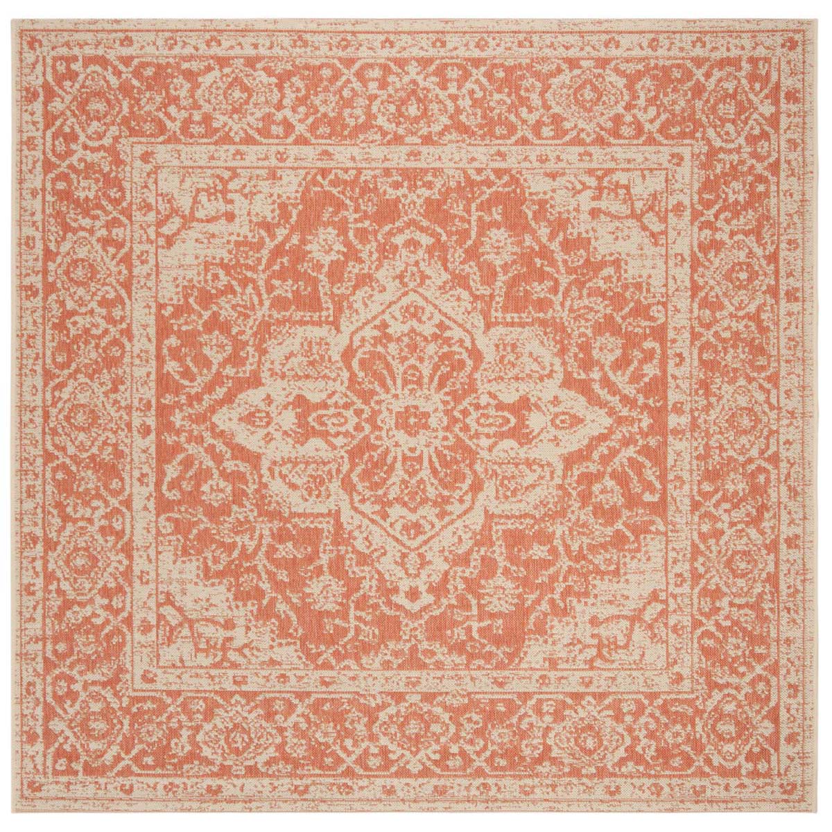 Safavieh Linden 100 137 Rug, LND137 - Rust / Creme