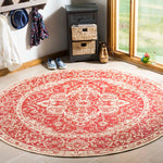 Safavieh Linden 100 137 Rug, LND137 - Red / Creme