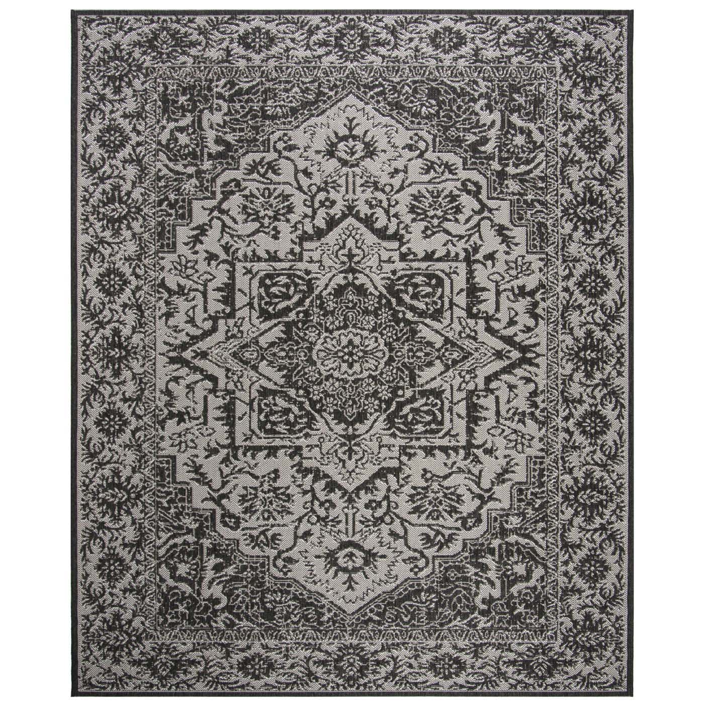 Safavieh Linden 139 Rug, LND139 - Light Grey / Charcoal