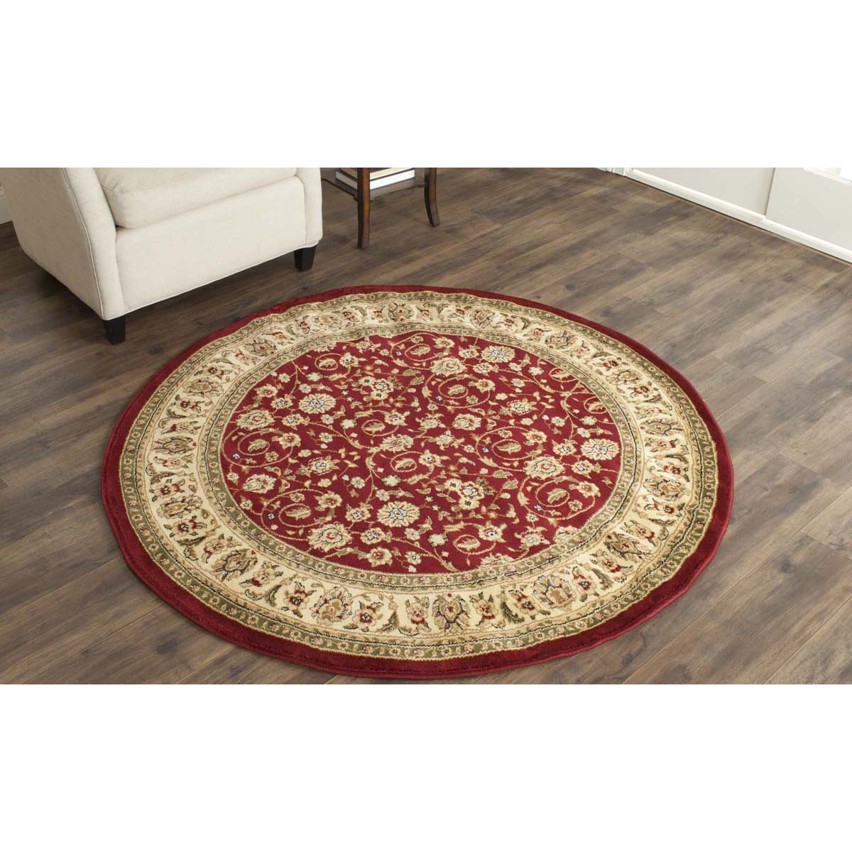 Safavieh Lyndhurst 312 Rug, LNH312 - Red / Ivory