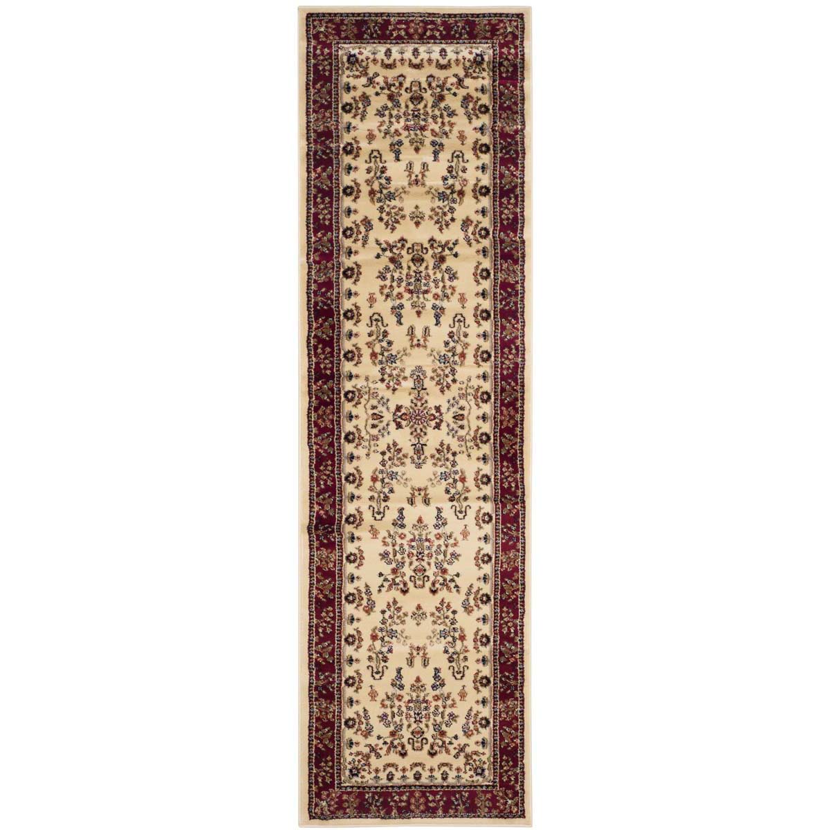 Safavieh Lyndhurst 331 Rug, LNH331 - Ivory / Red