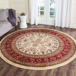 Safavieh Lyndhurst 331 Rug, LNH331 - Ivory / Red