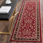 Safavieh Lyndhurst 331 Rug, LNH331 - Red / Black