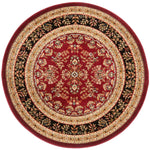 Safavieh Lyndhurst 331 Rug, LNH331 - Red / Black