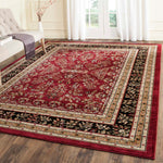 Safavieh Lyndhurst 331 Rug, LNH331 - Red / Black