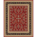 Safavieh Lyndhurst 331 Rug, LNH331 - Red / Black