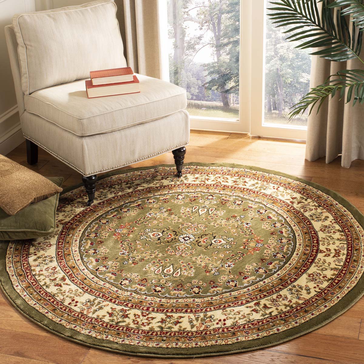 Safavieh Lyndhurst 331 Rug, LNH331 - Sage / Ivory