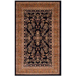 Safavieh Lyndhurst 331 Rug, LNH331 - Black / Tan