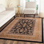 Safavieh Lyndhurst 331 Rug, LNH331 - Black / Tan