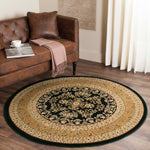 Safavieh Lyndhurst 331 Rug, LNH331 - Black / Tan