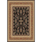 Safavieh Lyndhurst 331 Rug, LNH331 - Black / Tan