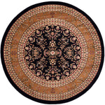 Safavieh Lyndhurst 331 Rug, LNH331 - Black / Tan