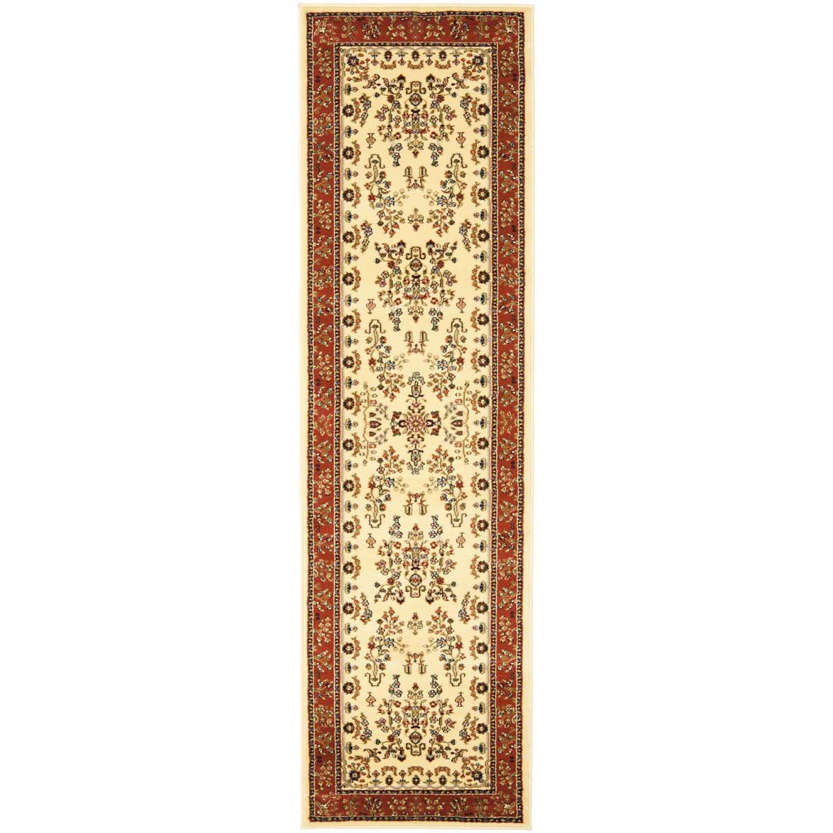 Safavieh Lyndhurst 331 Rug, LNH331 - Ivory / Rust