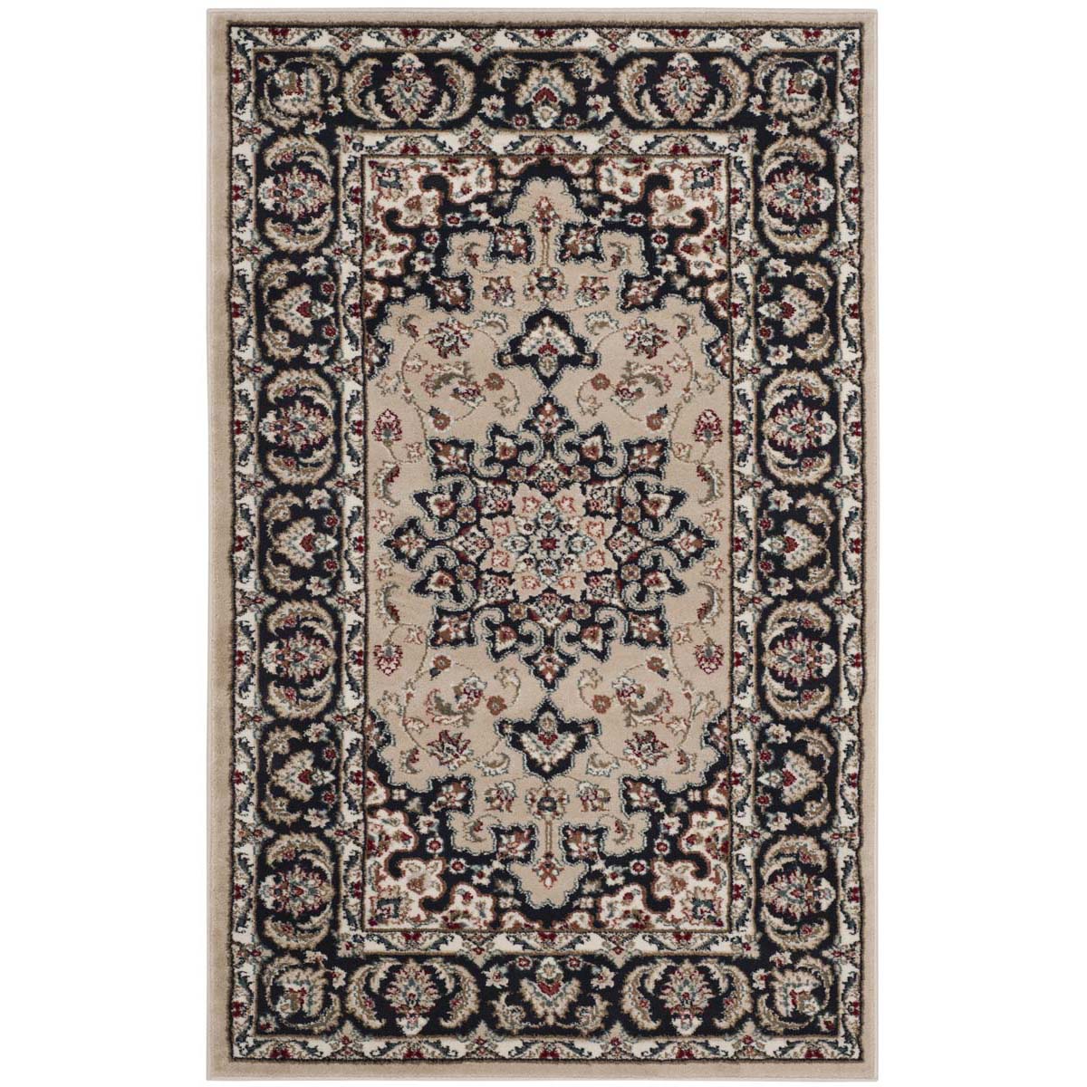 Safavieh Lyndhurst 336 Rug, LNH336 - Cream / Anthracite