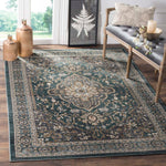 Safavieh Lyndhurst 338 Rug, LNH338 - Teal / Grey