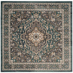 Safavieh Lyndhurst 338 Rug, LNH338 - Teal / Grey