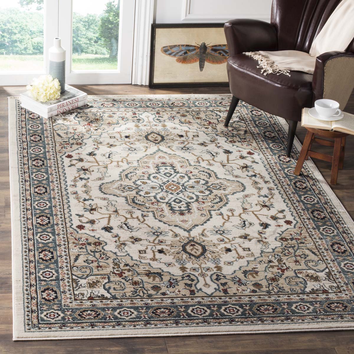 Safavieh Lyndhurst 338 Rug, LNH338 - Cream / Beige