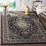 Safavieh Lyndhurst 338 Rug, LNH338 - Anthracite / Teal