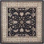 Safavieh Lyndhurst 340 Rug, LNH340 - Anthracite / Cream