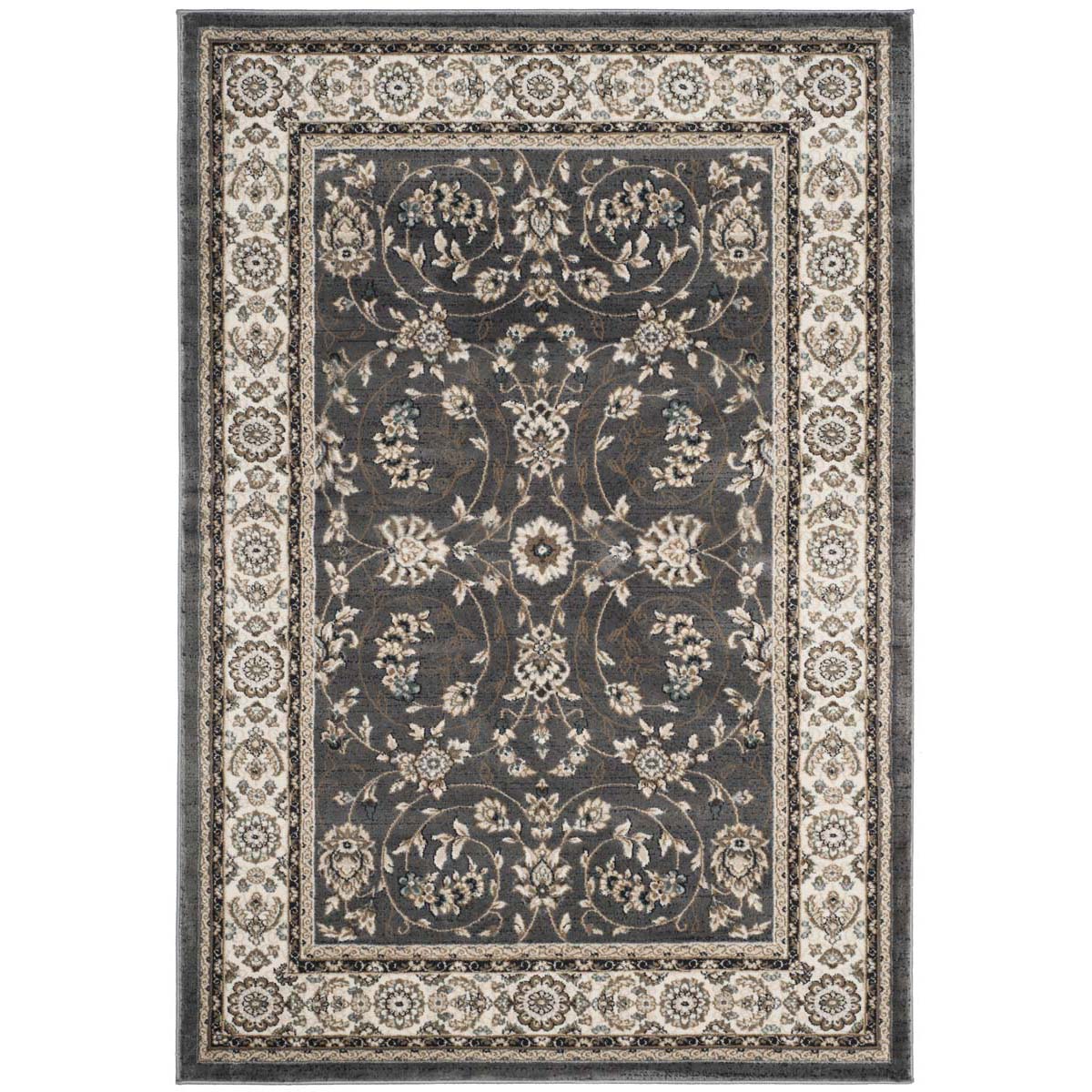 Safavieh Lyndhurst 340 Rug, LNH340 - Grey / Cream