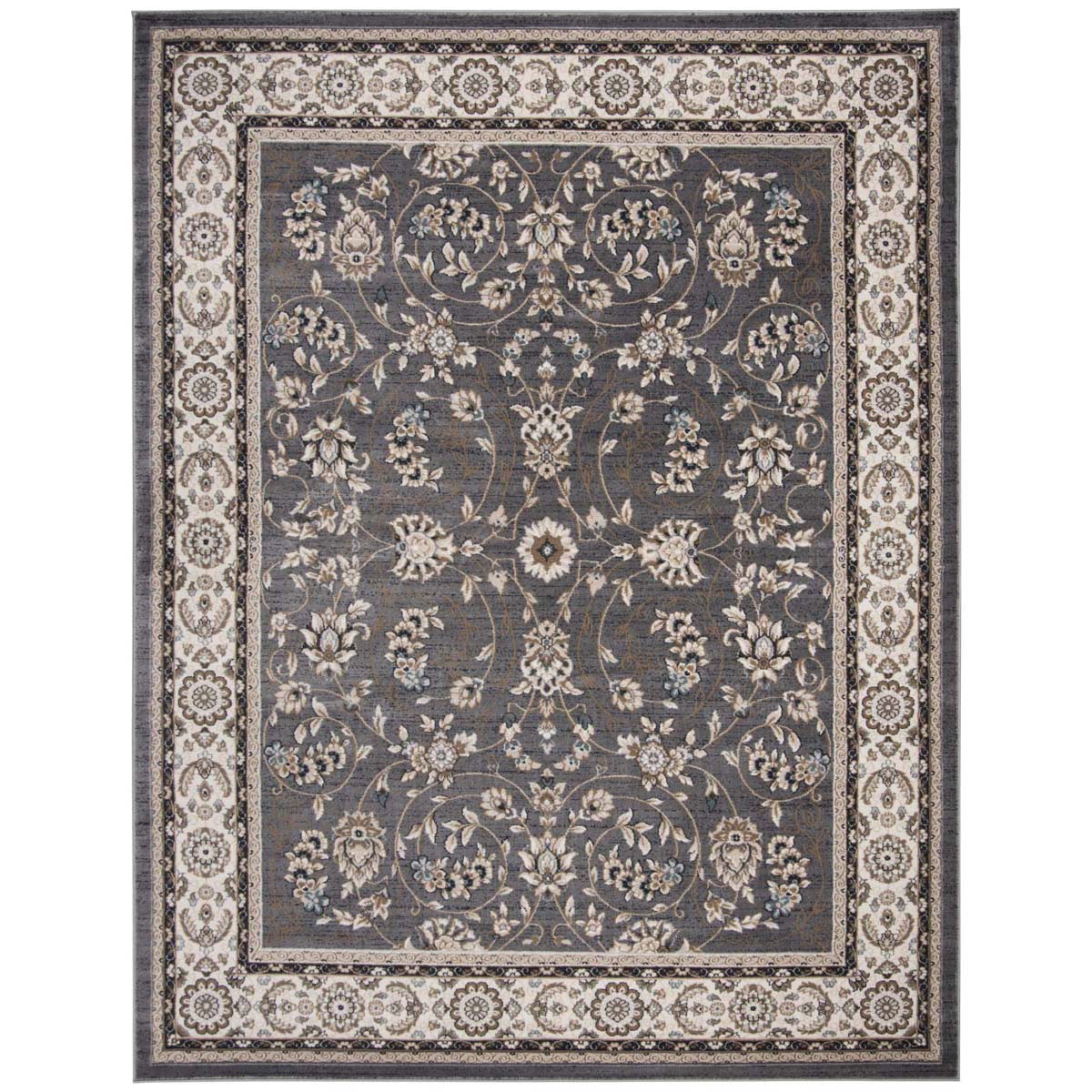 Safavieh Lyndhurst 340 Rug, LNH340 - Grey / Cream