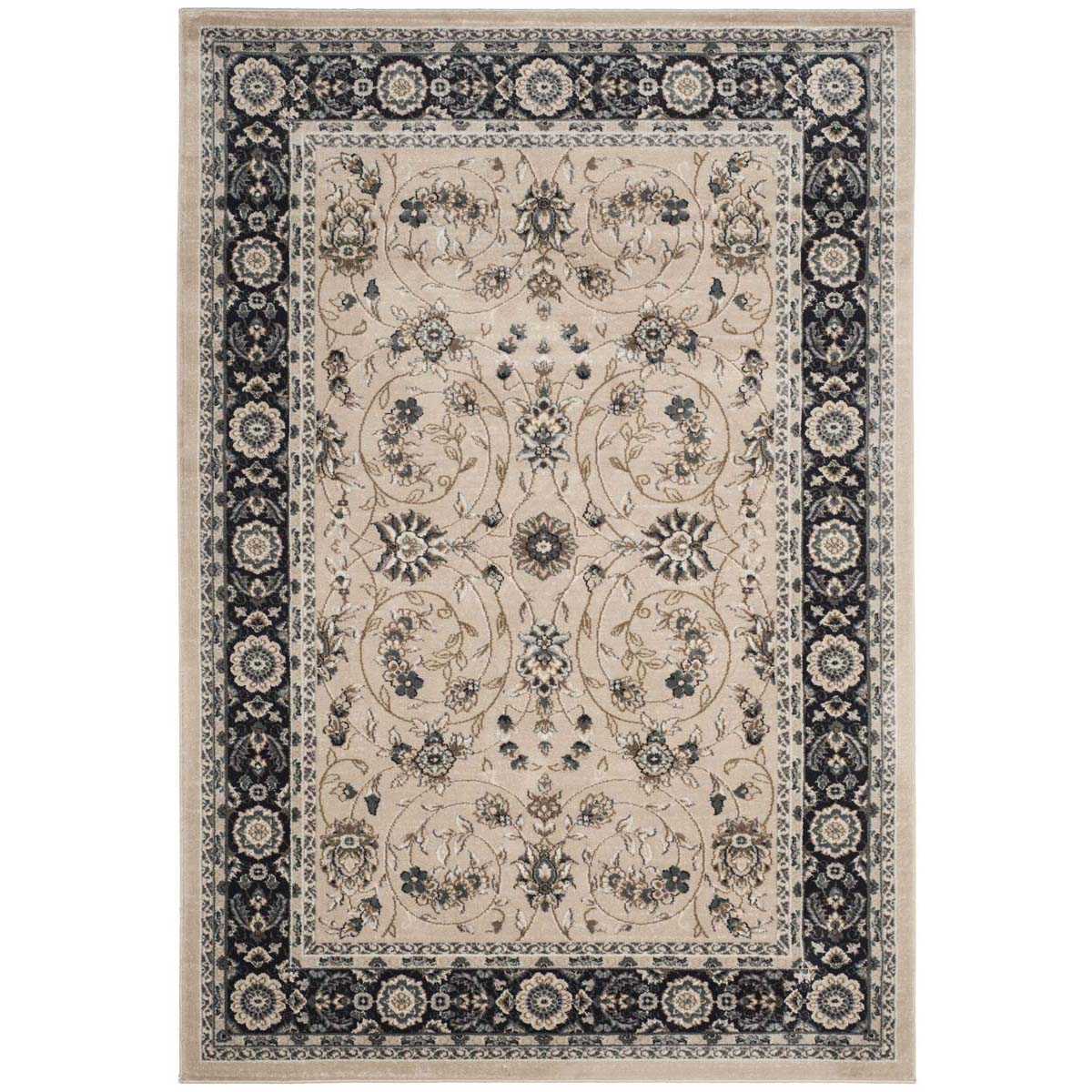 Safavieh Lyndhurst 340 Rug, LNH340 - Light Beige / Anthracite