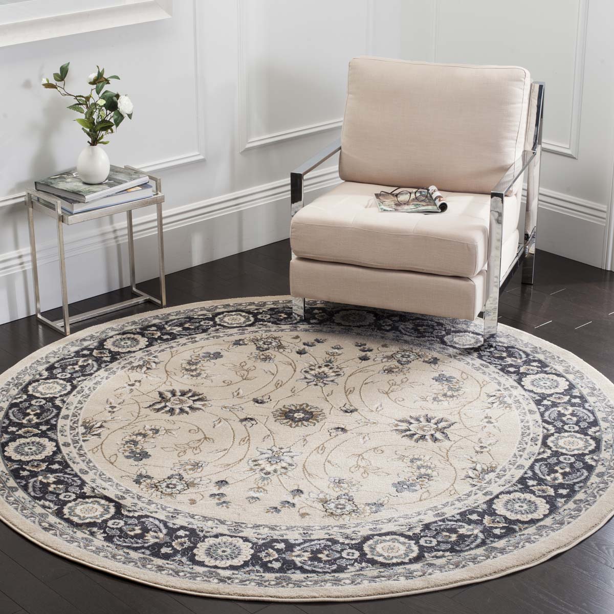 Safavieh Lyndhurst 340 Rug, LNH340 - Light Beige / Anthracite