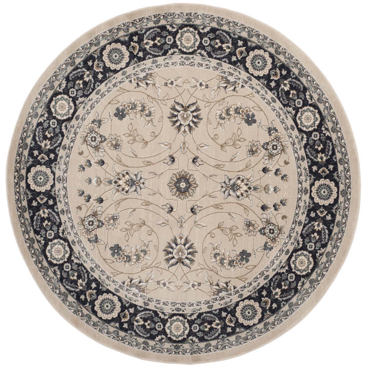 Safavieh Lyndhurst 340 Rug, LNH340 - Light Beige / Anthracite