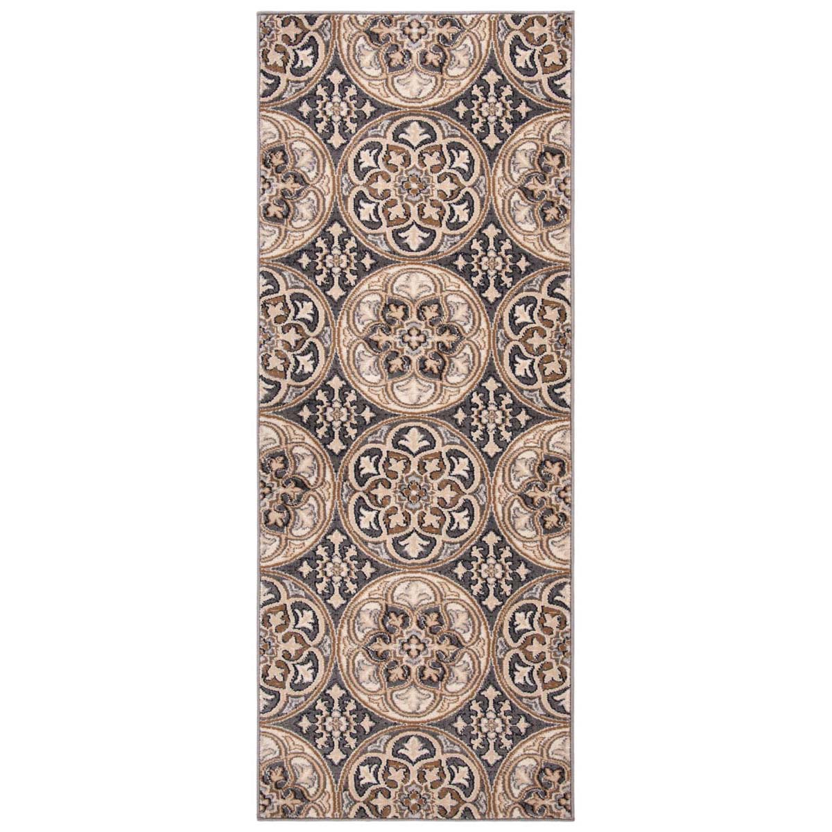 Safavieh Lyndhurst 341 Rug, LNH341 - Light Grey / Beige