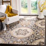 Safavieh Lyndhurst 341 Rug, LNH341 - Light Grey / Beige