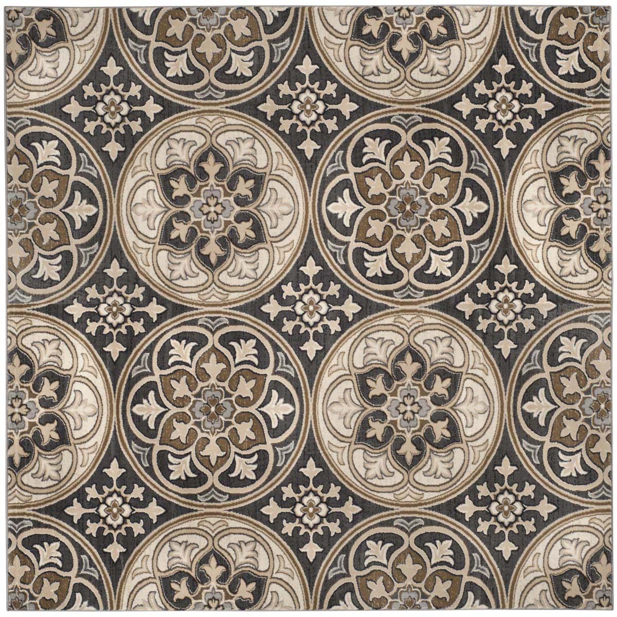 Safavieh Lyndhurst 341 Rug, LNH341 - Light Grey / Beige