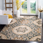 Safavieh Lyndhurst 341 Rug, LNH341 - Slate Blue / Beige