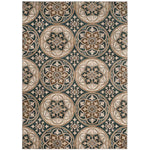 Safavieh Lyndhurst 341 Rug, LNH341 - Slate Blue / Beige