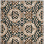 Safavieh Lyndhurst 341 Rug, LNH341 - Slate Blue / Beige