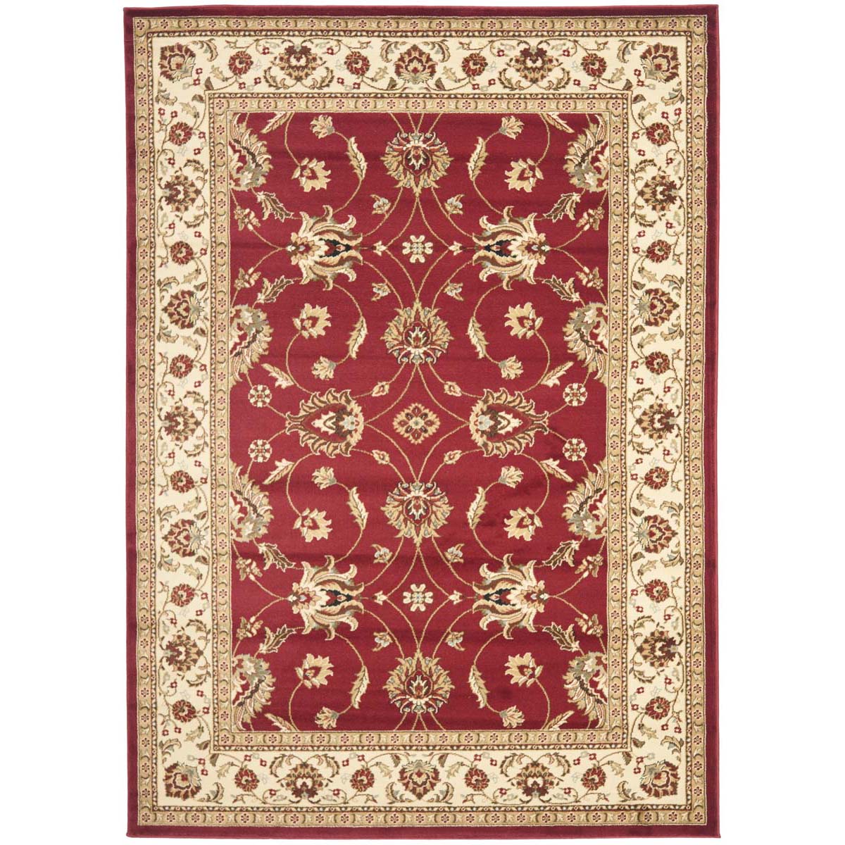 Safavieh Lyndhurst 553 Rug, LNH553 - Red / Ivory