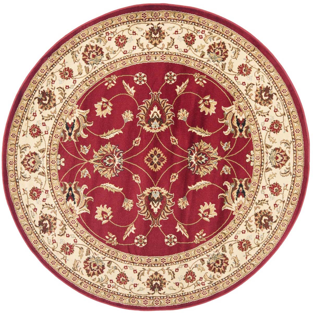 Safavieh Lyndhurst 553 Rug, LNH553 - Red / Ivory