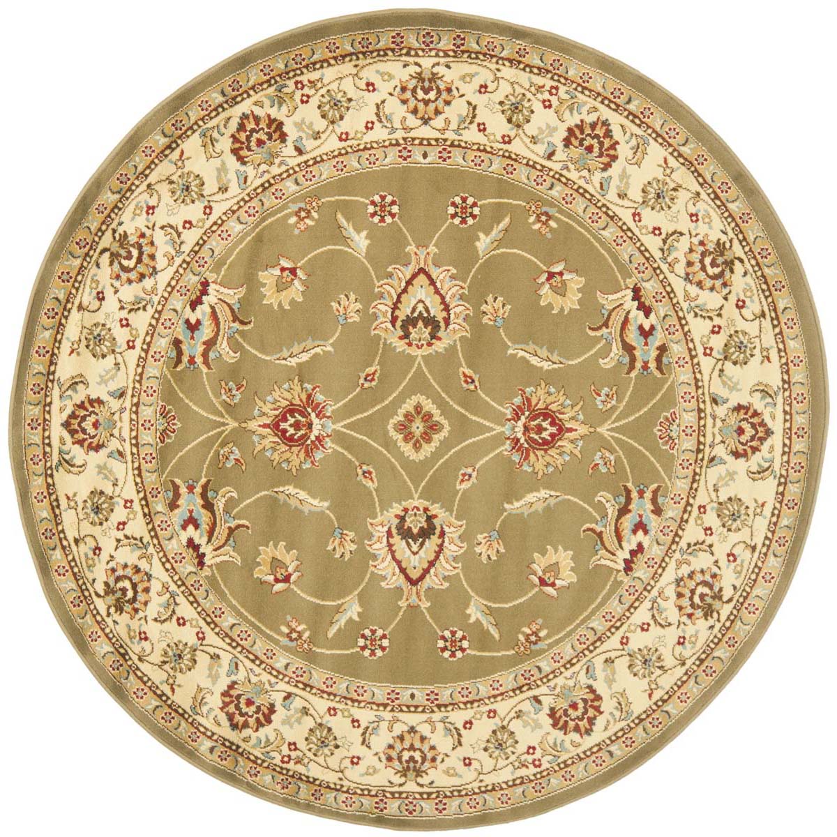 Safavieh Lyndhurst 553 Rug, LNH553 - Green / Ivory