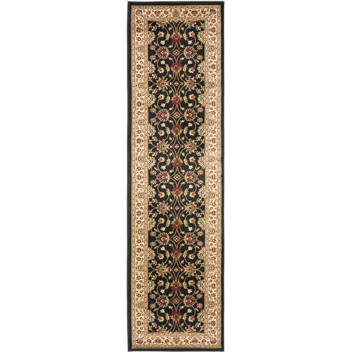 Safavieh Lyndhurst 553 Rug, LNH553 - Black / Ivory