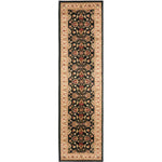 Safavieh Lyndhurst 553 Rug, LNH553 - Black / Ivory