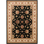 Safavieh Lyndhurst 553 Rug, LNH553 - Black / Ivory