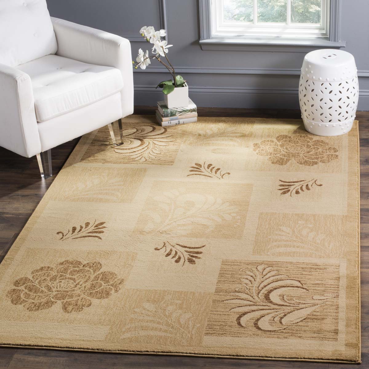 Safavieh Lyndhurst 554 Rug, LNH554 - Ivory / Multi