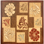 Safavieh Lyndhurst 554 Rug, LNH554 - Brown / Multi