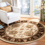 Safavieh Lyndhurst 555 Rug, LNH555 - Ivory / Brown