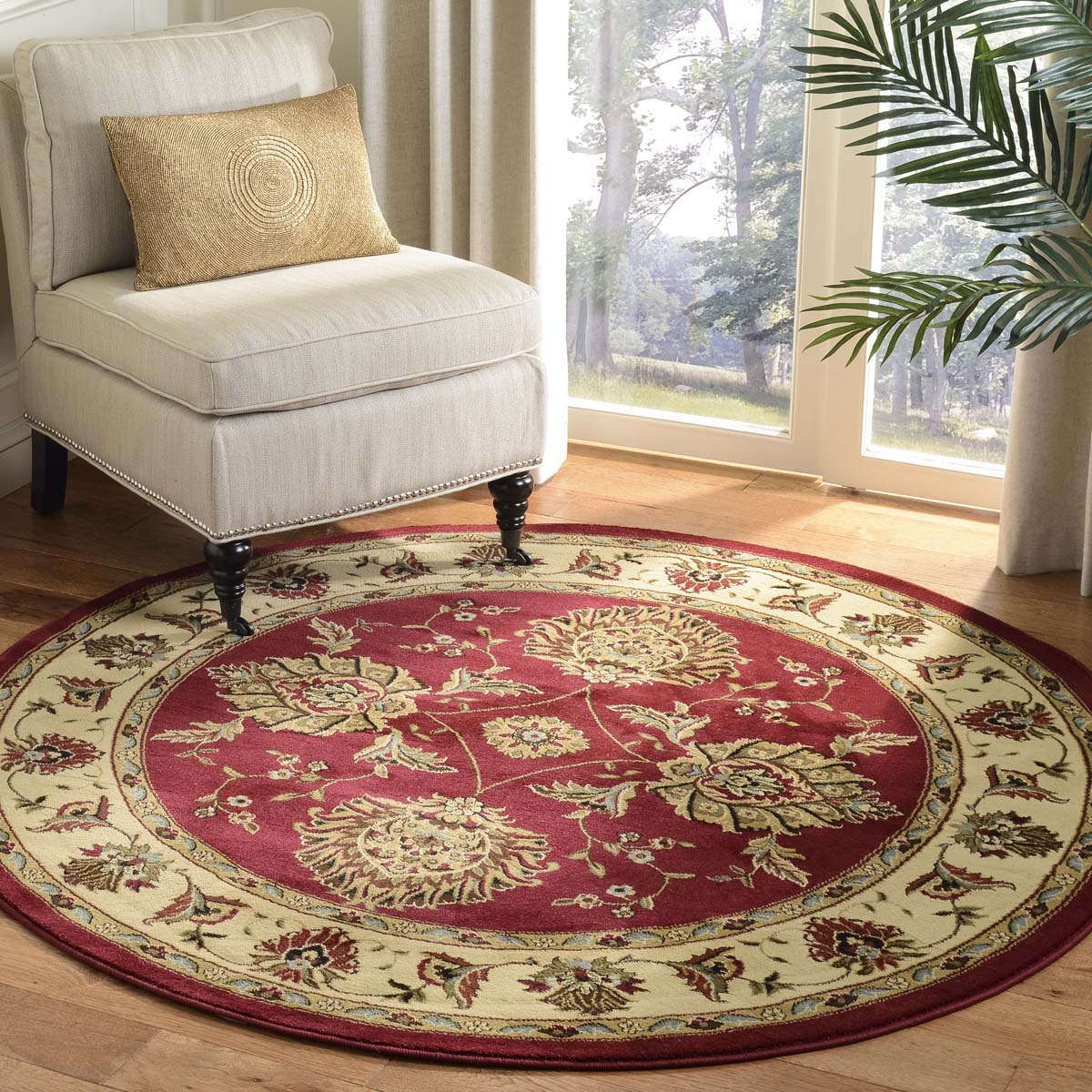 Safavieh Lyndhurst 555 Rug, LNH555 - Red / Ivory