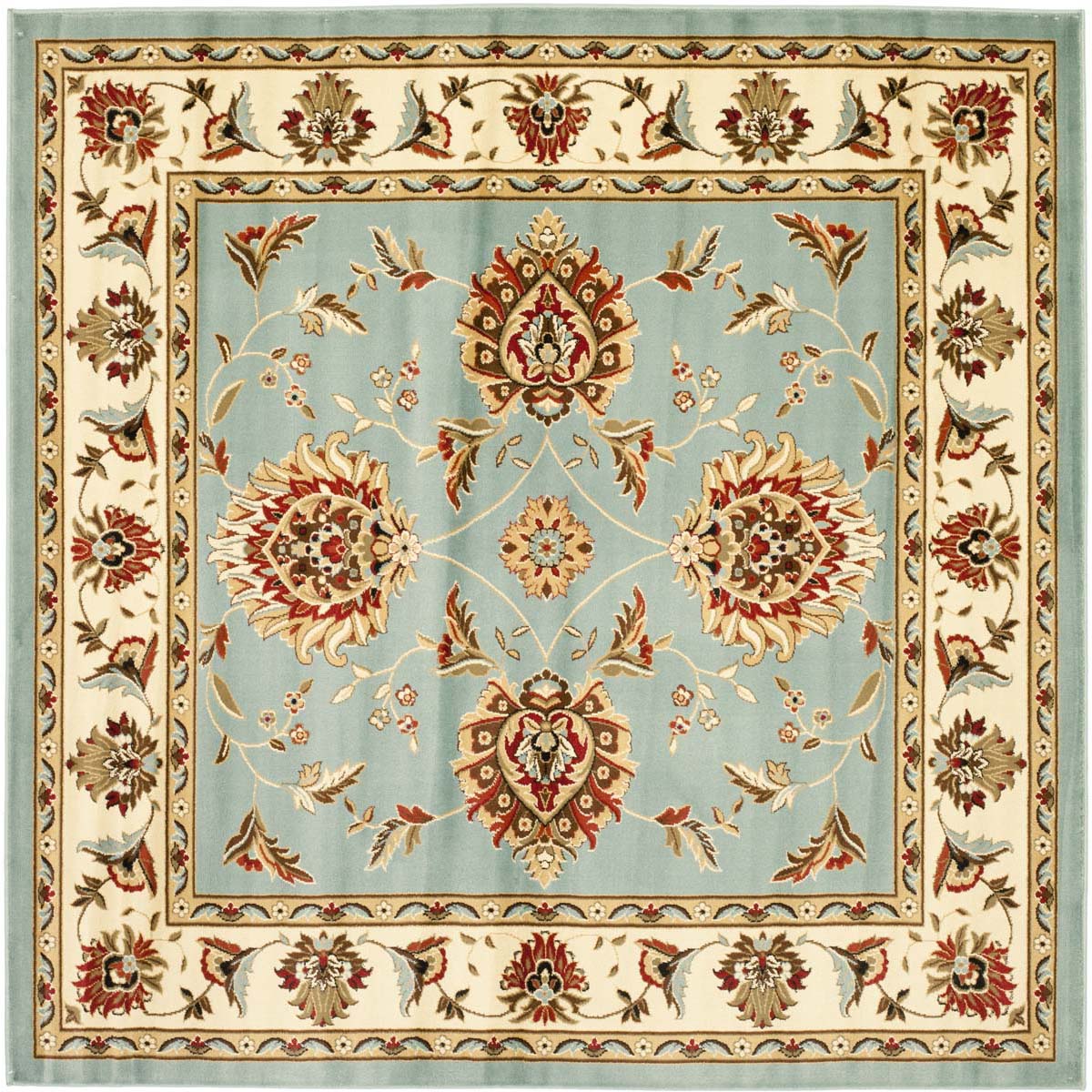 Safavieh Lyndhurst 555 Rug, LNH555 - Blue / Ivory